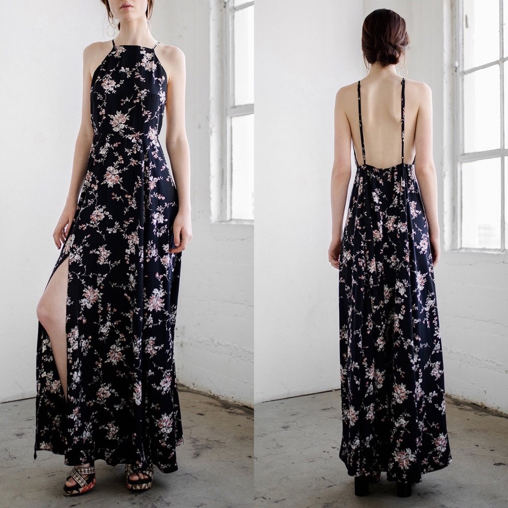 Floral Maxi Dress - Picture 6 of 7